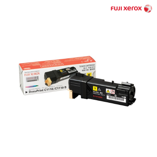  ตลับหมึกแท้ Toner Original Compatible Fuji-Xerox CT201117 Yellow, CT201117